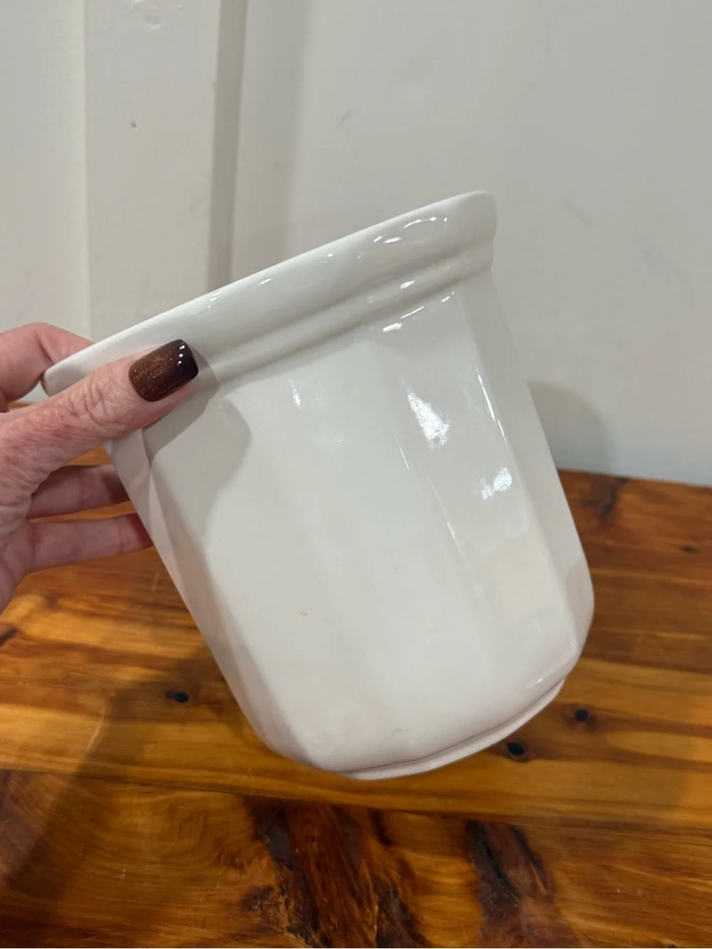 Vintage Pfaltzgraff Heritage White Stoneware Medium 9